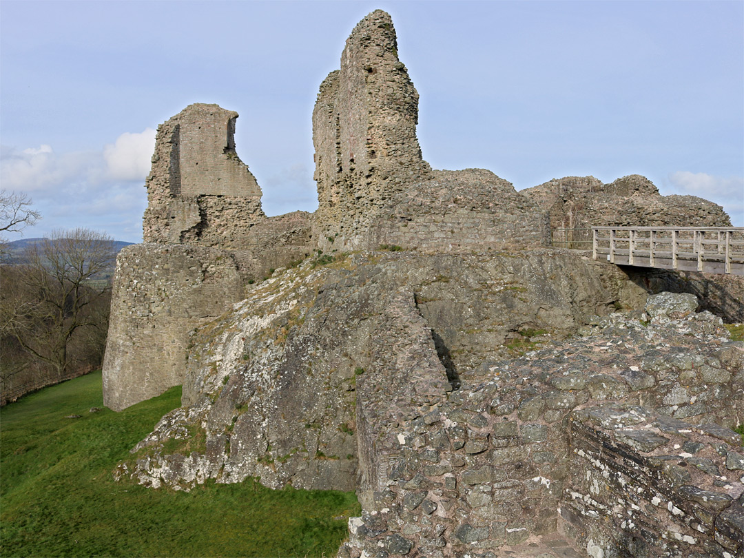 South side of the castle