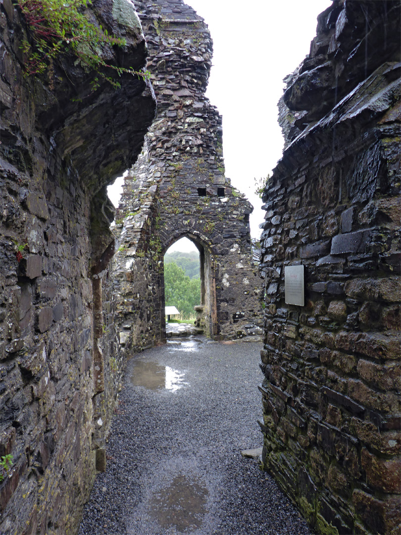 Passageway in the keep