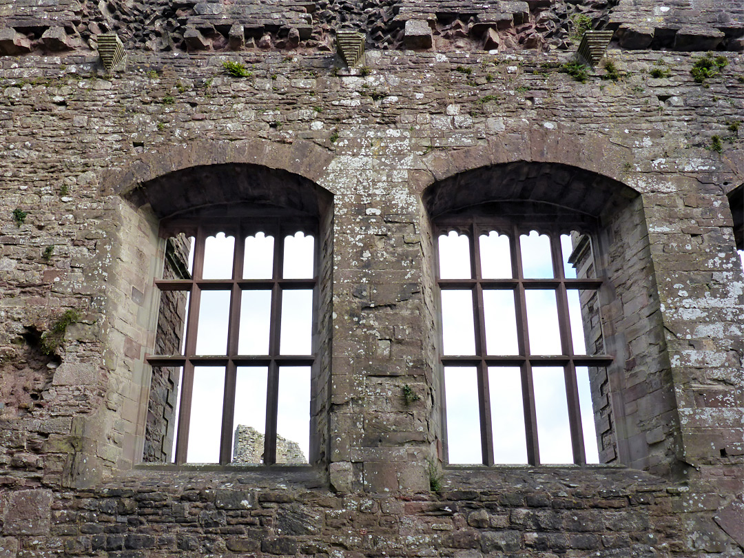 Windows of the great hall