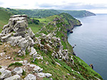 Valley of Rocks to Woody Bay