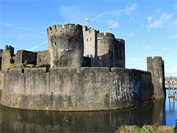 South castle walls