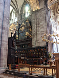 Choir and organ