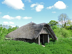 Replica Iron Age hut