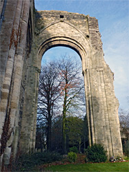 Ruined arch