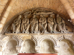 South porch carvings - east