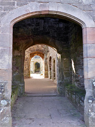 Passage through the great hall