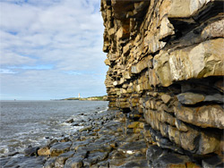 Cliffs at Rhoose Point