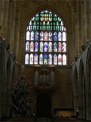West end of the nave