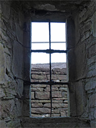 Original iron window frame