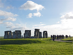 Visitors at the stones