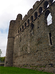 South wall and turret