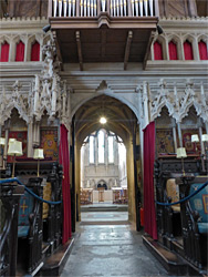 Entrance to the choir