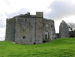 West side of the castle