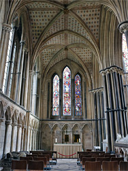 North side of the lady chapel