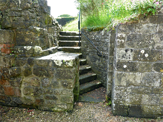 Steps to the crypt