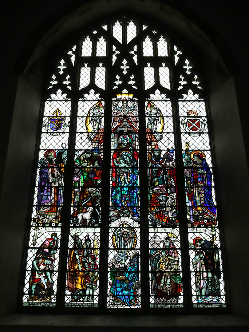 Stained glass window