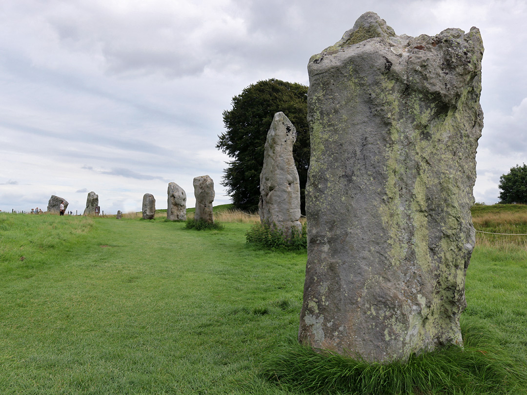 Line of stones