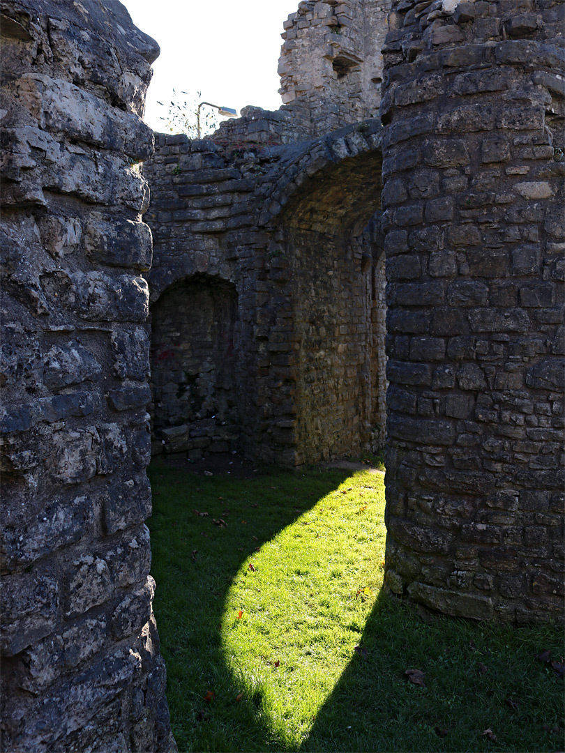 Gatehouse walls