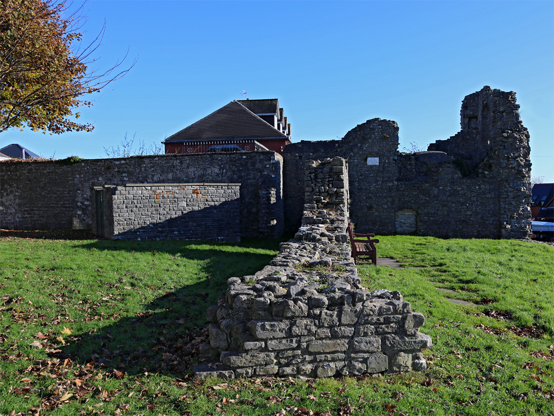 Walls of the hall