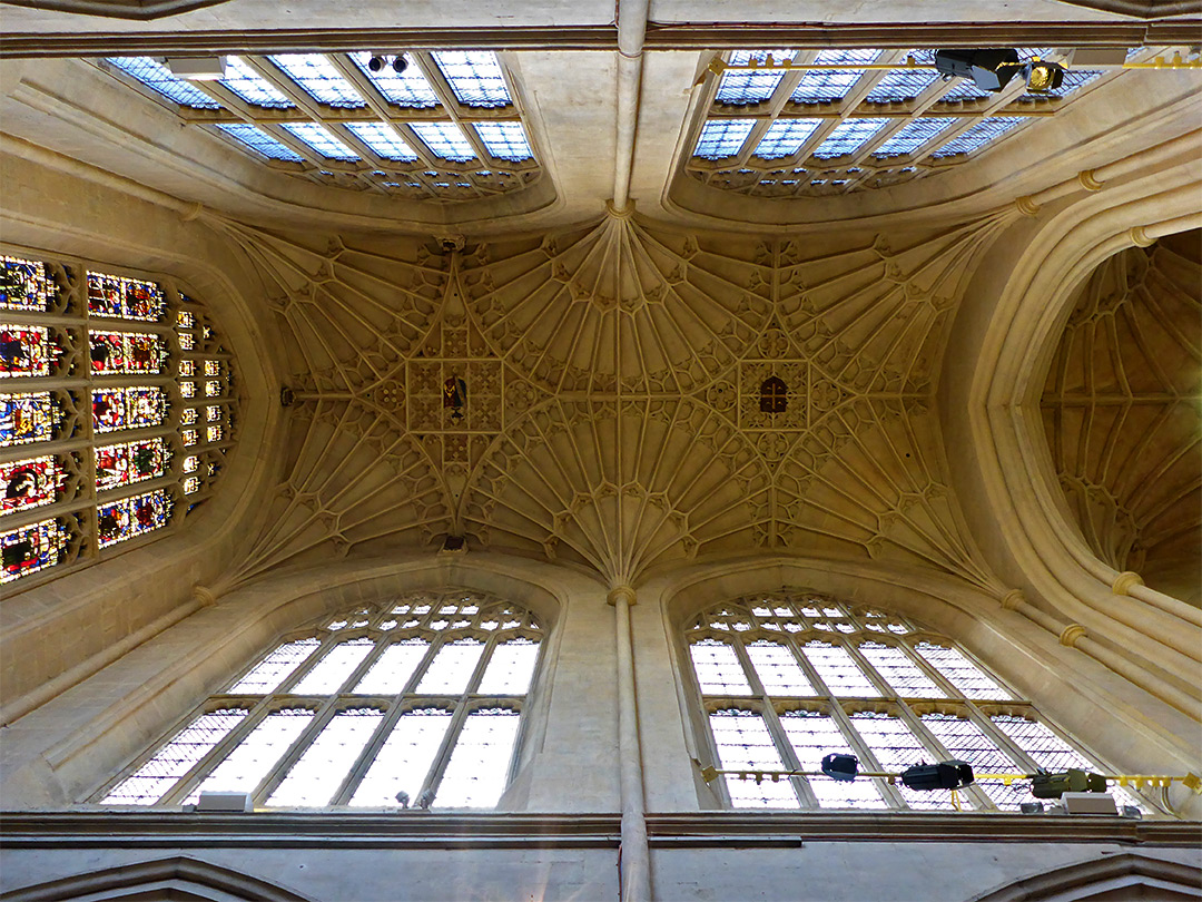 Ceiling of the nave