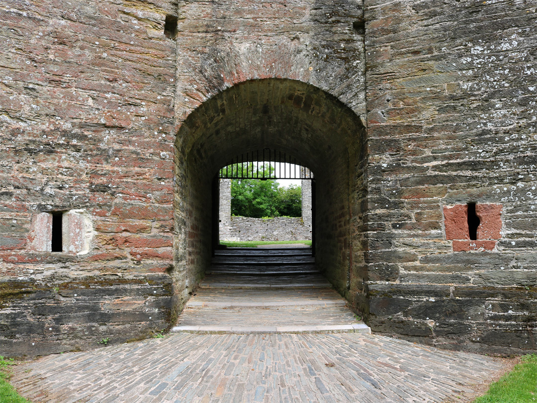 Gatehouse entrance