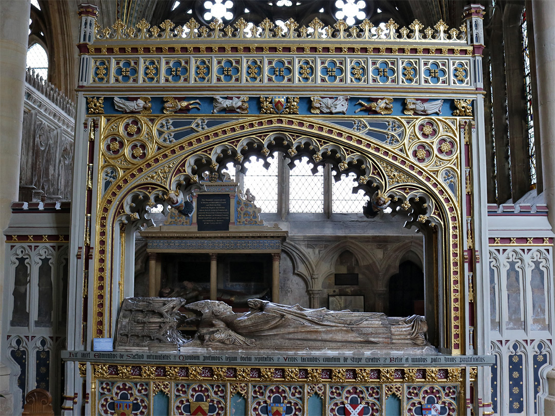 Edmund Stafford tomb - south