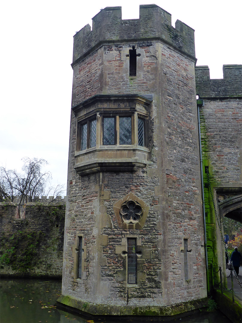 East gatehouse tower