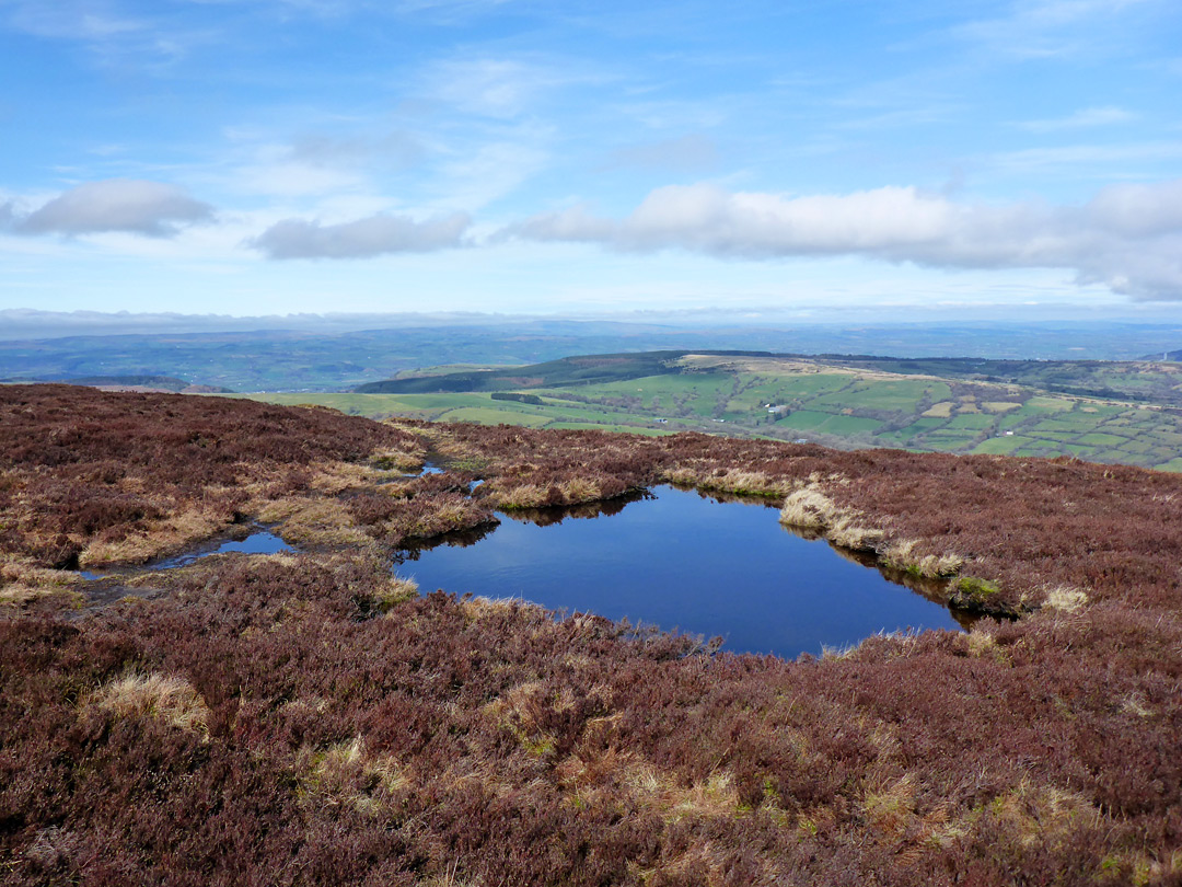 Pool near the summit