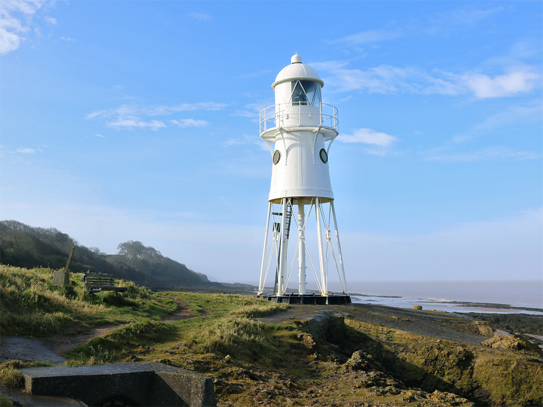 East side of the lighthouse