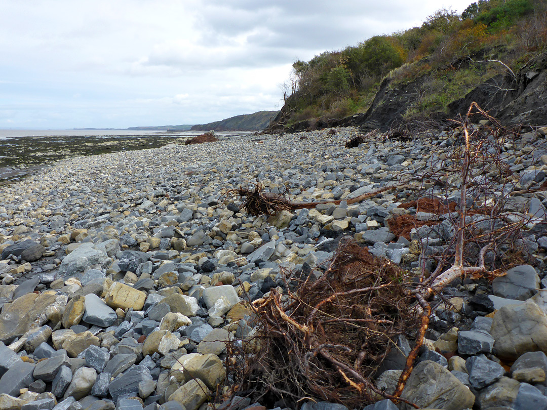 Grey boulders