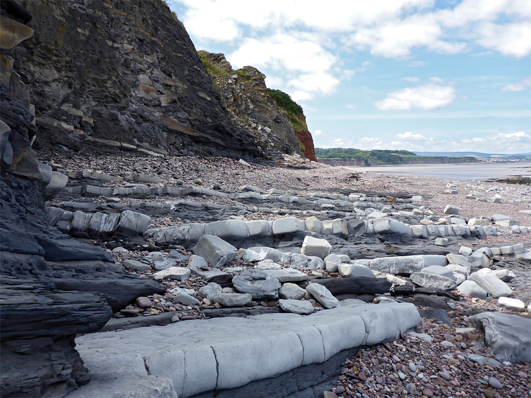 Beach below Blue Ben