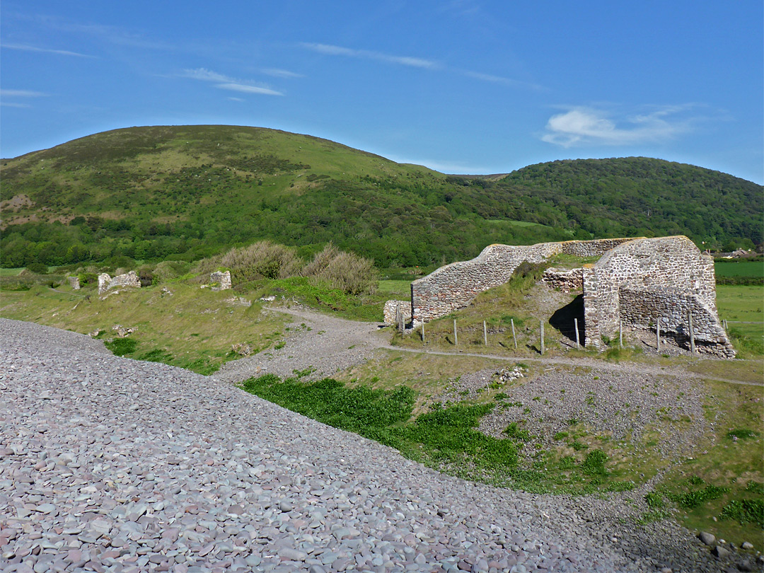 Ruined buildings