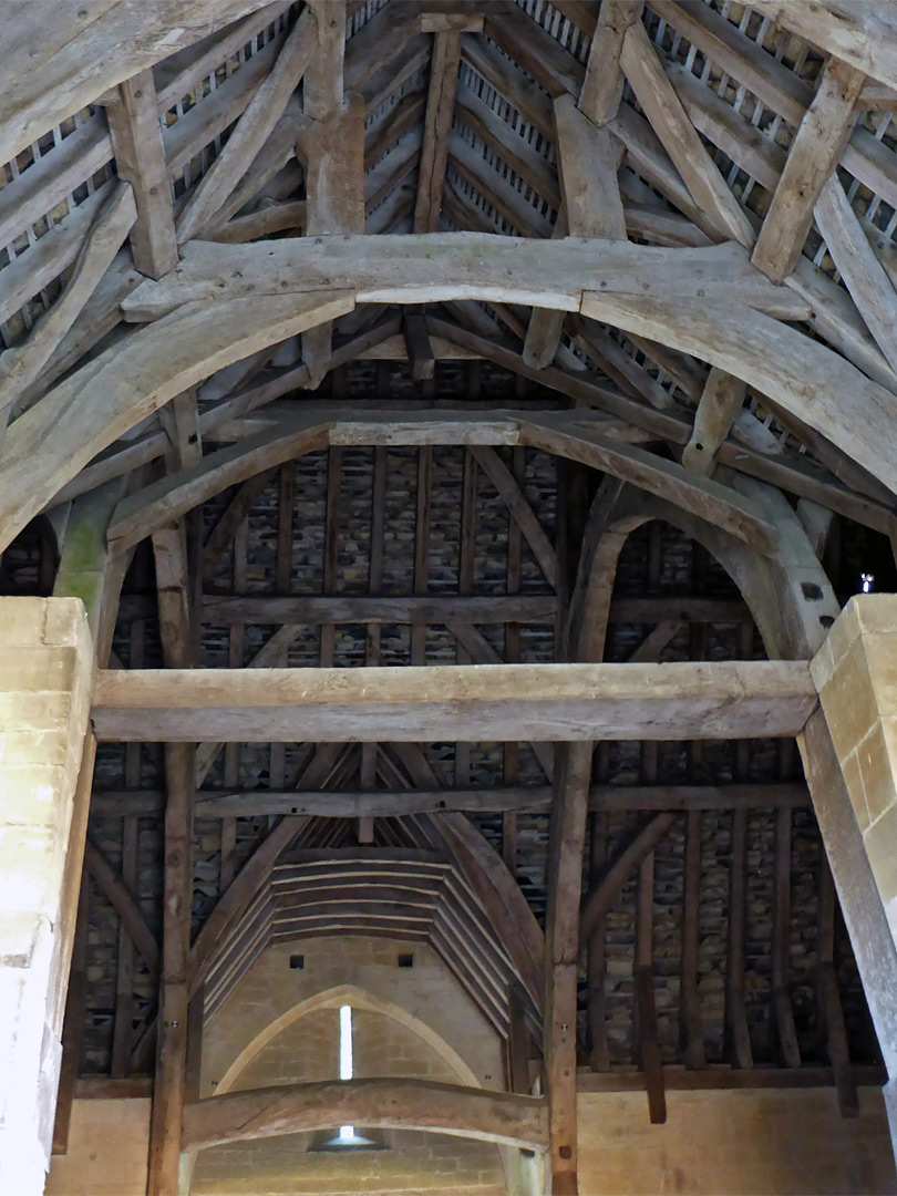 Roof at a doorway