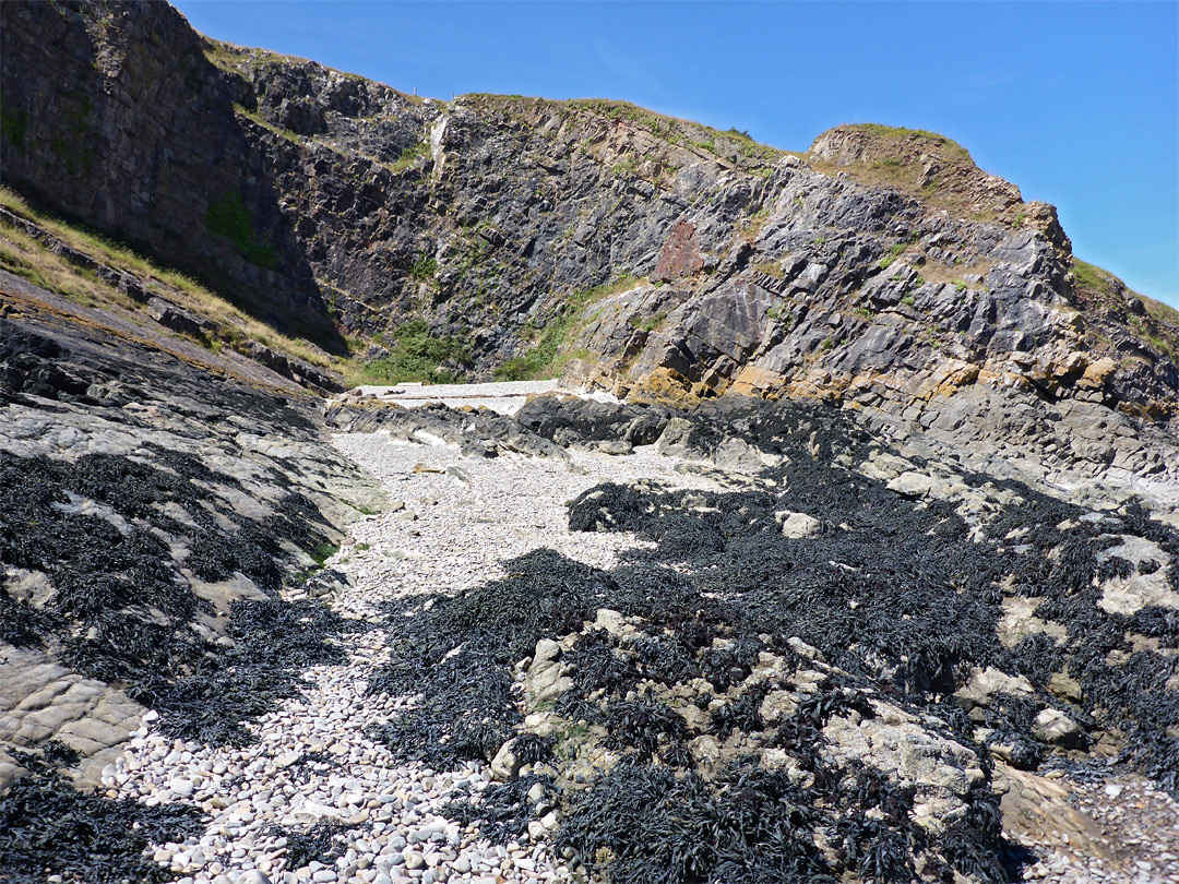 Secluded bay