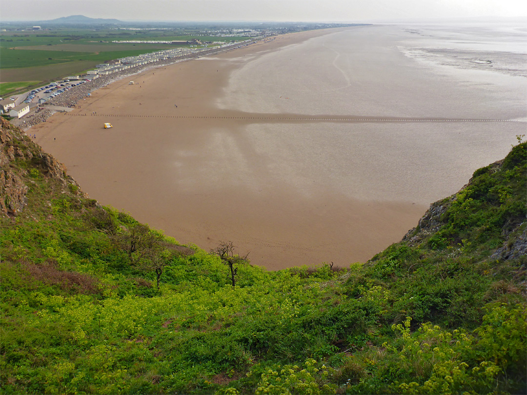 Gully and beach