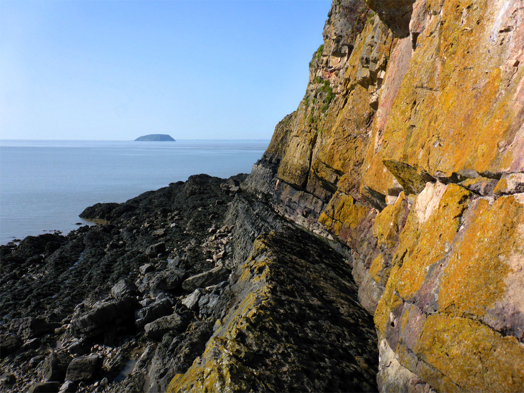 Sea cliffs