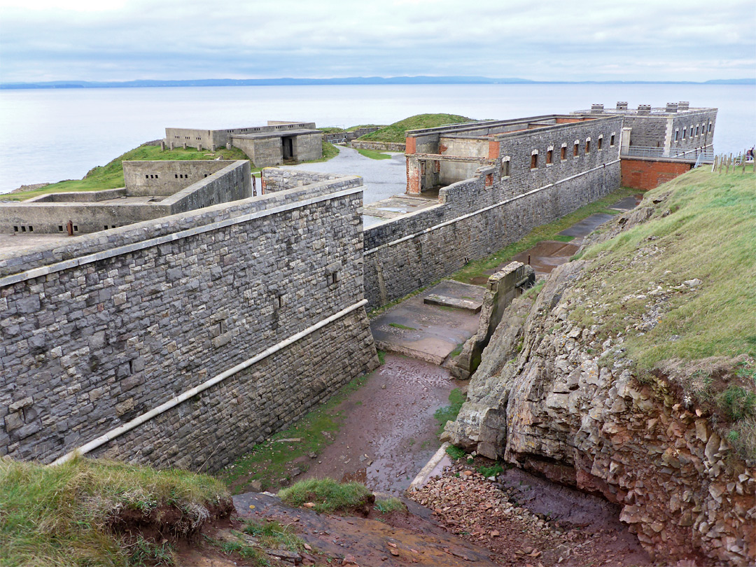 Side of the fort