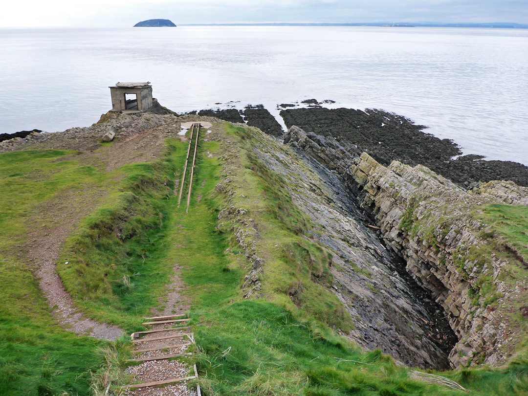 Far end of the peninsula