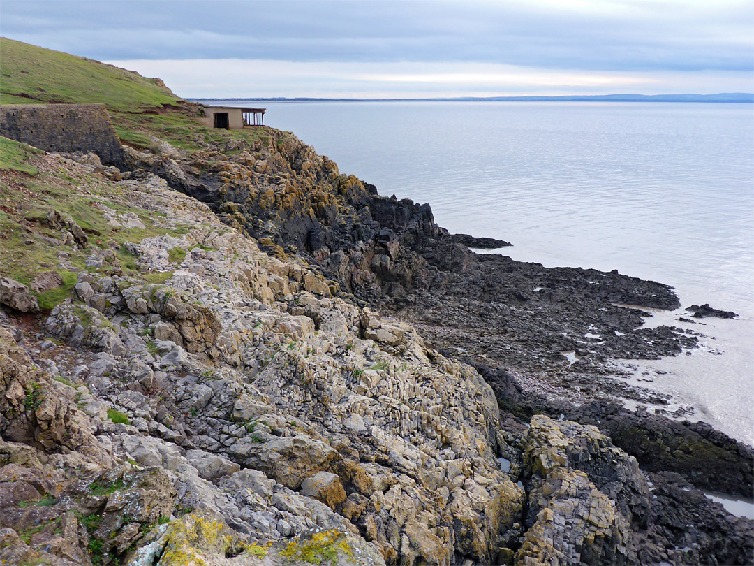 Rocky shoreline