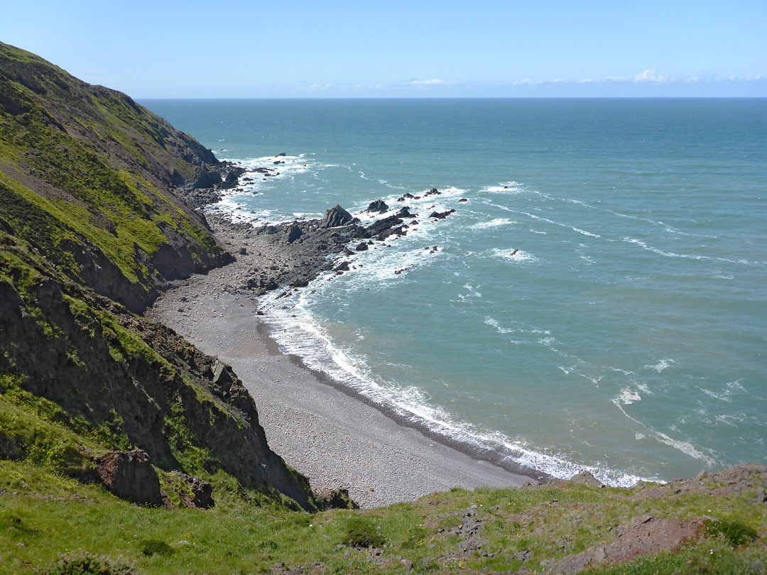 Brownspear Beach and Longpeak