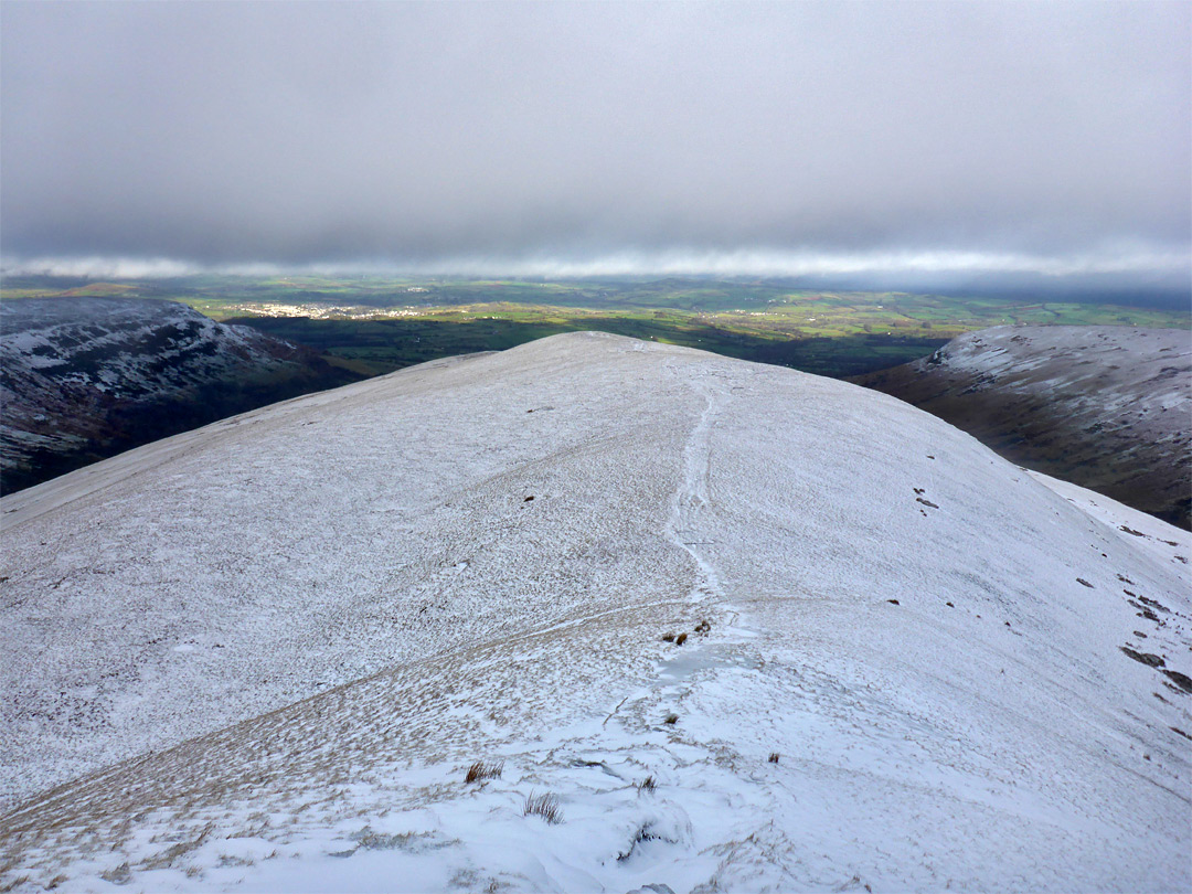 Bryn-teg - view north