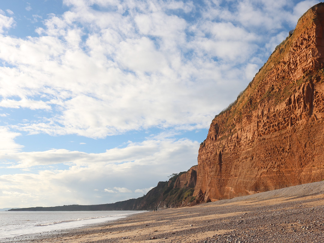 Cliff west of Budleigh Salterton