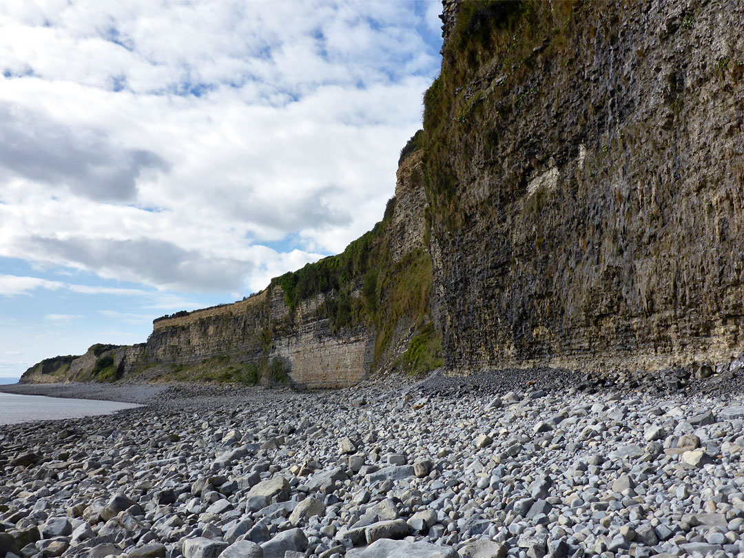 Bulwarks cliffs - west