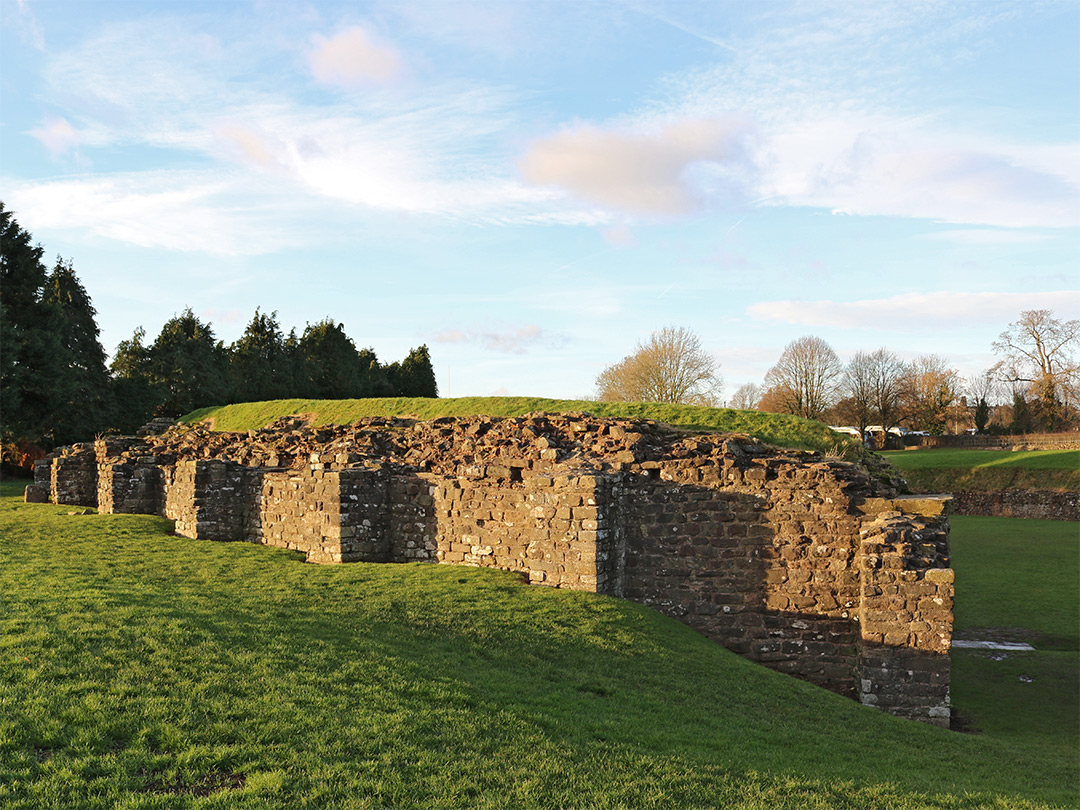 Walls of the amphitheatre