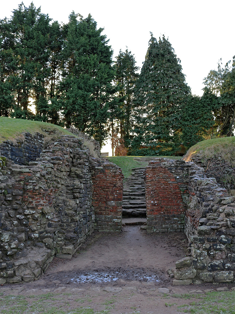 West entrance to the amphitheatre