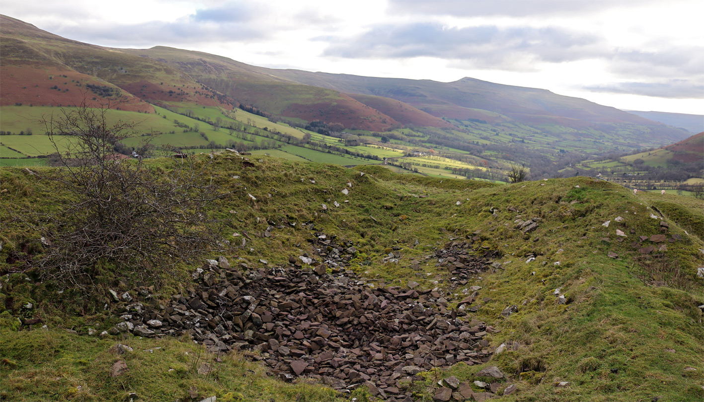 Stone debris