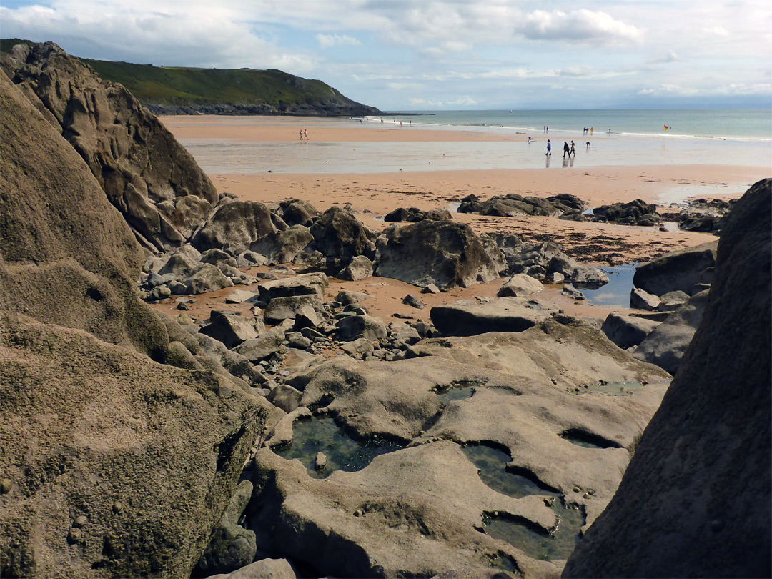 Rocks by the beach