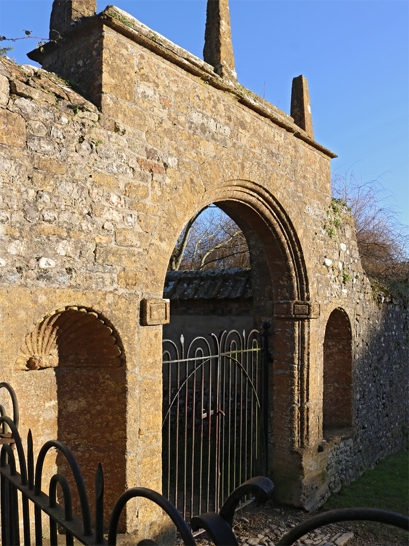 Churchyard gate