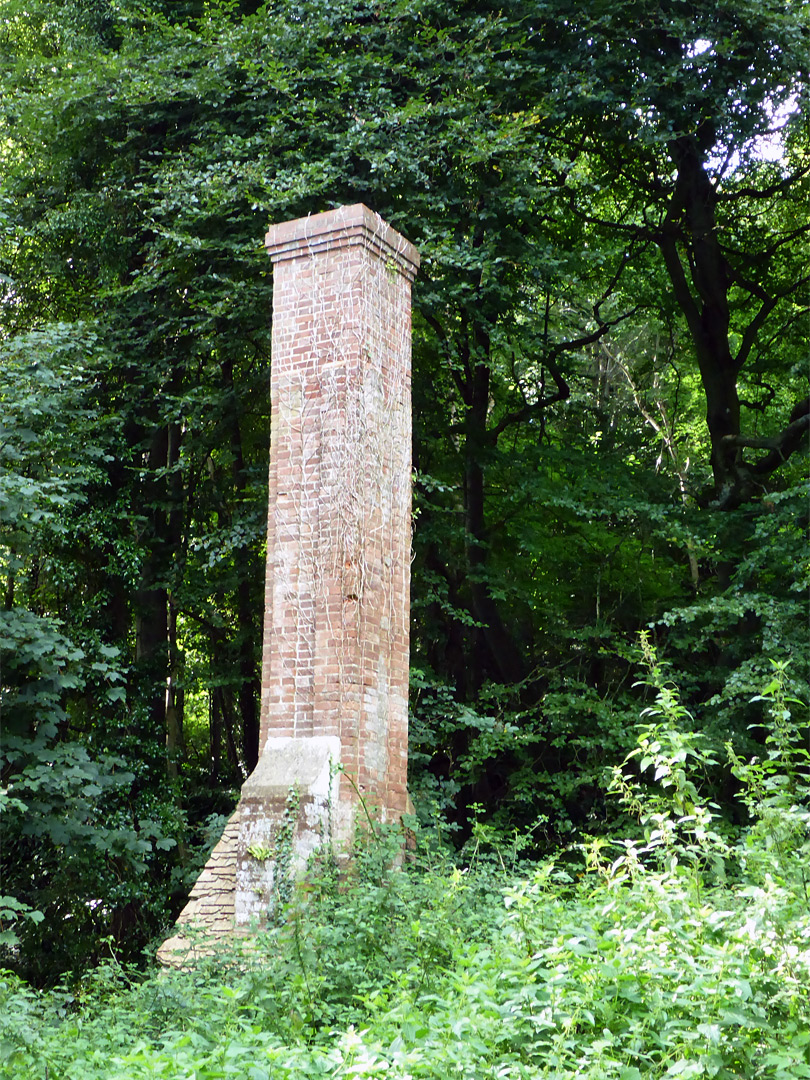 Chimney from a pumping station