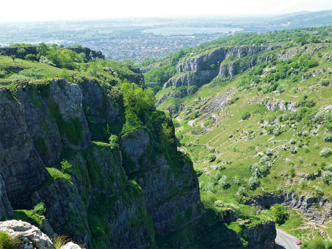 Grassy slopes